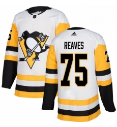 Womens Adidas Pittsburgh Penguins 75 Ryan Reaves Authentic White Away NHL Jersey Womens Adidas Pittsburgh Penguins 75 Ryan Reaves Authentic White Away NHL Jersey