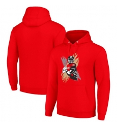 Men Starter Scarlet San Francisco 49Ers Player X Fleece Pullover Hoodie Men Starter Scarlet San Francisco 49Ers Player X Fleece Pullover Hoodie