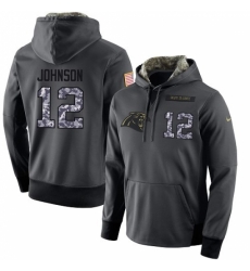 NFL Mens Nike Carolina Panthers 12 Charles Johnson Stitched Black Anthracite Salute to Service Player Performance Hoodie NFL Mens Nike Carolina Panthers 12 Charles Johnson Stitched Black Anthracite Salute to Service Player Performance Hoodie