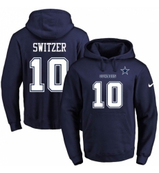 NFL Mens Nike Dallas Cowboys 10 Ryan Switzer Navy Blue Name Number Pullover Hoodie NFL Mens Nike Dallas Cowboys 10 Ryan Switzer Navy Blue Name Number Pullover Hoodie