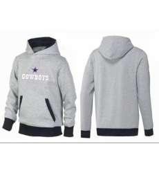 NFL Mens Nike Dallas Cowboys Authentic Logo Pullover Hoodie GreyBlack NFL Mens Nike Dallas Cowboys Authentic Logo Pullover Hoodie GreyBlack