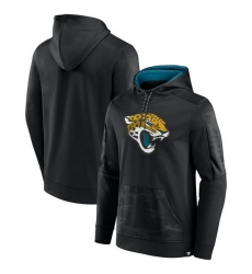 Men Jacksonville Jaguars Black On The Ball Pullover Hoodie Men Jacksonville Jaguars Black On The Ball Pullover Hoodie