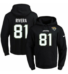 NFL Mens Nike Jacksonville Jaguars 81 Mychal Rivera Black Name Number Pullover Hoodie NFL Mens Nike Jacksonville Jaguars 81 Mychal Rivera Black Name Number Pullover Hoodie