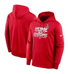 Men Kansas City Chiefs Red Super Bowl LVIII Champions Parade Therma Performance Pullover Hoodie Men Kansas City Chiefs Red Super Bowl LVIII Champions Parade Therma Performance Pullover Hoodie