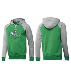 NFL Mens Nike Miami Dolphins Critical Victory Pullover Hoodie GreenGrey NFL Mens Nike Miami Dolphins Critical Victory Pullover Hoodie GreenGrey