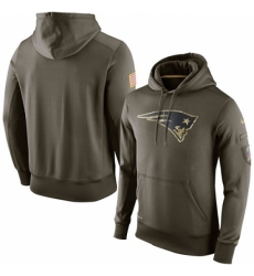 NFL Mens New England Patriots Nike Olive Salute To Service KO Performance Hoodie NFL Mens New England Patriots Nike Olive Salute To Service KO Performance Hoodie