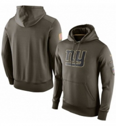 NFL Mens New York Giants Nike Olive Salute To Service KO Performance Hoodie NFL Mens New York Giants Nike Olive Salute To Service KO Performance Hoodie