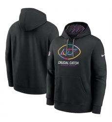 Men New York Jets Black 2024 Crucial Catch Club Pullover Hoodie Men New York Jets Black 2024 Crucial Catch Club Pullover Hoodie