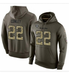 NFL Nike Oakland Raiders 22 Gareon Conley Green Salute To Service Mens Pullover Hoodie NFL Nike Oakland Raiders 22 Gareon Conley Green Salute To Service Mens Pullover Hoodie