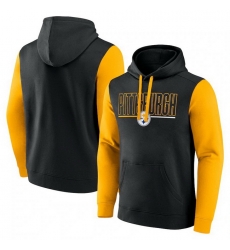 Men Gold Pittsburgh Steelers Outline Pullover Hoodie Men Gold Pittsburgh Steelers Outline Pullover Hoodie