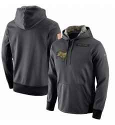 NFL Mens Tampa Bay Buccaneers Nike Anthracite Salute to Service Player Performance Hoodie NFL Mens Tampa Bay Buccaneers Nike Anthracite Salute to Service Player Performance Hoodie