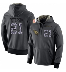 NFL Mens Nike Arizona Cardinals 21 Patrick Peterson Stitched Black Anthracite Salute to Service Player Performance Hoodie NFL Mens Nike Arizona Cardinals 21 Patrick Peterson Stitched Black Anthracite Salute to Service Player Performance Hoodie