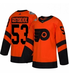 Mens Adidas Philadelphia Flyers 53 Shayne Gostisbehere Orange Authentic 2019 Stadium Series Stitched NHL Jersey Mens Adidas Philadelphia Flyers 53 Shayne Gostisbehere Orange Authentic 2019 Stadium Series Stitched NHL Jersey