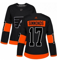 Womens Adidas Philadelphia Flyers 17 Wayne Simmonds Premier Black Alternate NHL Jersey Womens Adidas Philadelphia Flyers 17 Wayne Simmonds Premier Black Alternate NHL Jersey