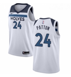 Youth Nike Minnesota Timberwolves 24 Justin Patton Swingman White NBA Jersey Association Edition Youth Nike Minnesota Timberwolves 24 Justin Patton Swingman White NBA Jersey Association Edition