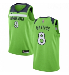 Youth Nike Minnesota Timberwolves 8 Jerryd Bayless Swingman Green NBA Jersey Statement Edition Youth Nike Minnesota Timberwolves 8 Jerryd Bayless Swingman Green NBA Jersey Statement Edition