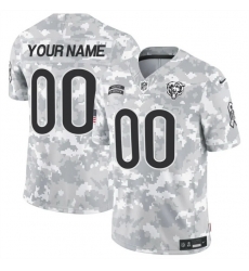 Men Chicago Bears Active Player Custom 2024 F U S E Arctic Camo Salute To Service Limited Stitched Football Jersey Men Chicago Bears Active Player Custom 2024 F U S E Arctic Camo Salute To Service Limited Stitched Football Jersey