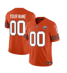 Men Women youth Chicago Bears Active Player Custom 2023 F U S E Orange Throwback Limited Stitched Football Jersey Men Women youth Chicago Bears Active Player Custom 2023 F U S E Orange Throwback Limited Stitched Football Jersey