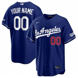 Men Women Youth Los Angeles Dodgers Blue 2026 Gold Collection Stadium Stitched Baseball Custom Jersey