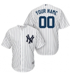 Men Women Youth All Size New York Yankees Majestic White Navy Home Cool Base Custom Jersey Men Women Youth All Size New York Yankees Majestic White Navy Home Cool Base Custom Jersey
