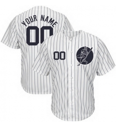 Men Women Youth Toddler All Size New York Yankees White Customized Cool Base New Design Jersey Men Women Youth Toddler All Size New York Yankees White Customized Cool Base New Design Jersey