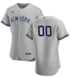 Men Women Youth Toddler New York Yankees Gray Custom Nike MLB Flex Base Jersey Men Women Youth Toddler New York Yankees Gray Custom Nike MLB Flex Base Jersey