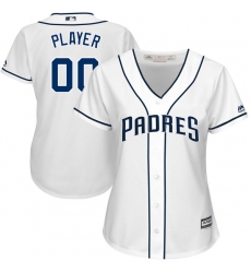 Men Women Youth All Size San Diego Padres Custom Cool Base White Jersey Men Women Youth All Size San Diego Padres Custom Cool Base White Jersey