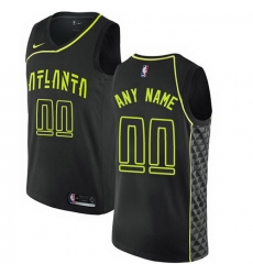 Men Women Youth Toddler All Size Nike Atlanta Hawks Customized Authentic Black NBA City Edition Jersey Men Women Youth Toddler All Size Nike Atlanta Hawks Customized Authentic Black NBA City Edition Jersey