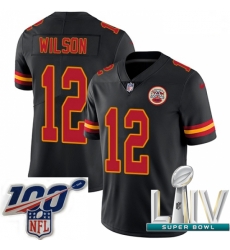 2020 Super Bowl LIV Men Nike Kansas City Chiefs #12 Albert Wilson Limited Black Rush Vapor Untouchable NFL Jersey 2020 Super Bowl LIV Men Nike Kansas City Chiefs #12 Albert Wilson Limited Black Rush Vapor Untouchable NFL Jersey