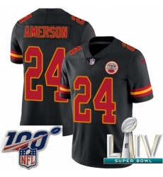 2020 Super Bowl LIV Men Nike Kansas City Chiefs #24 David Amerson Limited Black Rush Vapor Untouchable NFL Jersey 2020 Super Bowl LIV Men Nike Kansas City Chiefs #24 David Amerson Limited Black Rush Vapor Untouchable NFL Jersey