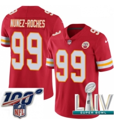 2020 Super Bowl LIV Men Nike Kansas City Chiefs #99 Rakeem Nunez-Roches Red Team Color Vapor Untouchable Limited Player NFL Jersey 2020 Super Bowl LIV Men Nike Kansas City Chiefs #99 Rakeem Nunez-Roches Red Team Color Vapor Untouchable Limited Player NFL Jersey
