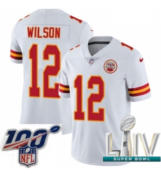 2020 Super Bowl LIV Youth Nike Kansas City Chiefs #12 Albert Wilson White Vapor Untouchable Limited Player NFL Jersey 2020 Super Bowl LIV Youth Nike Kansas City Chiefs #12 Albert Wilson White Vapor Untouchable Limited Player NFL Jersey