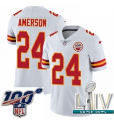 2020 Super Bowl LIV Youth Nike Kansas City Chiefs #24 David Amerson White Vapor Untouchable Limited Player NFL Jersey 2020 Super Bowl LIV Youth Nike Kansas City Chiefs #24 David Amerson White Vapor Untouchable Limited Player NFL Jersey