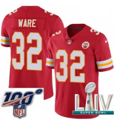 2020 Super Bowl LIV Youth Nike Kansas City Chiefs #32 Spencer Ware Red Team Color Vapor Untouchable Limited Player NFL Jersey 2020 Super Bowl LIV Youth Nike Kansas City Chiefs #32 Spencer Ware Red Team Color Vapor Untouchable Limited Player NFL Jersey