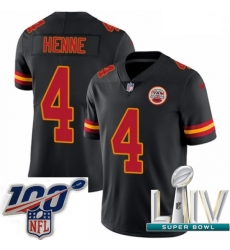 2020 Super Bowl LIV Youth Nike Kansas City Chiefs #4 Chad Henne Limited Black Rush Vapor Untouchable NFL Jersey 2020 Super Bowl LIV Youth Nike Kansas City Chiefs #4 Chad Henne Limited Black Rush Vapor Untouchable NFL Jersey