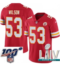 2020 Super Bowl LIV Youth Nike Kansas City Chiefs #53 Ramik Wilson Red Team Color Vapor Untouchable Limited Player NFL Jersey 2020 Super Bowl LIV Youth Nike Kansas City Chiefs #53 Ramik Wilson Red Team Color Vapor Untouchable Limited Player NFL Jersey
