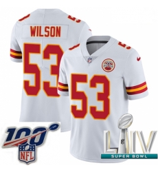 2020 Super Bowl LIV Youth Nike Kansas City Chiefs #53 Ramik Wilson White Vapor Untouchable Limited Player NFL Jersey 2020 Super Bowl LIV Youth Nike Kansas City Chiefs #53 Ramik Wilson White Vapor Untouchable Limited Player NFL Jersey