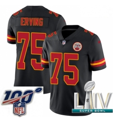 2020 Super Bowl LIV Youth Nike Kansas City Chiefs #75 Cameron Erving Limited Black Rush Vapor Untouchable NFL Jersey 2020 Super Bowl LIV Youth Nike Kansas City Chiefs #75 Cameron Erving Limited Black Rush Vapor Untouchable NFL Jersey
