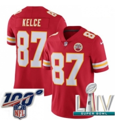 2020 Super Bowl LIV Youth Nike Kansas City Chiefs #87 Travis Kelce Red Team Color Vapor Untouchable Limited Player NFL Jersey 2020 Super Bowl LIV Youth Nike Kansas City Chiefs #87 Travis Kelce Red Team Color Vapor Untouchable Limited Player NFL Jersey