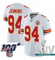 2020 Super Bowl LIV Youth Nike Kansas City Chiefs #94 Jarvis Jenkins White Vapor Untouchable Limited Player NFL Jersey 2020 Super Bowl LIV Youth Nike Kansas City Chiefs #94 Jarvis Jenkins White Vapor Untouchable Limited Player NFL Jersey