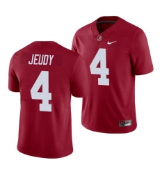 Alabama Crimson Tide Jerry Jeudy 4 Crimson Limited Jersey Men's Alabama Crimson Tide Jerry Jeudy 4 Crimson Limited Jersey Men's