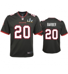 Youth Ronde Barber Buccaneers Pewter Super Bowl Lv Game Jersey Youth Ronde Barber Buccaneers Pewter Super Bowl Lv Game Jersey