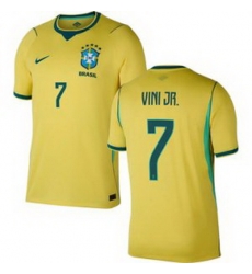 Youth 7 Brazil National Team Vini Jr 2026 Home Jersey 1