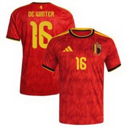 Men 16Koni De Winter Belgium Jersey   2
