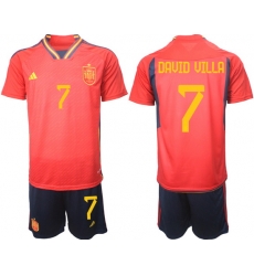 Men FIFA 2022 Spain Soccer Jersey 016 Men FIFA 2022 Spain Soccer Jersey 016