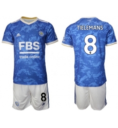 Men Leicester City Soccer Jersey 017 Men Leicester City Soccer Jersey 017