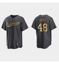 Men Jorge Lopez Baltimore Orioles 2022 Mlb All Star Game Charcoal Jersey Men Jorge Lopez Baltimore Orioles 2022 Mlb All Star Game Charcoal Jersey