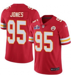Men Nike Kansas City Chiefs 95 Chris Jones Red Team Color Bound Stitched NFL Vapor Untouchable Limited 2024 Super Bowl LVIII Jersey Men Nike Kansas City Chiefs 95 Chris Jones Red Team Color Bound Stitched NFL Vapor Untouchable Limited 2024 Super Bowl LVIII Jersey