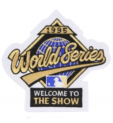 1995 MLB World Series Logo Jersey Patch Atlanta Braves vs Cleveland Indians II