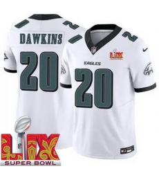 Youth Philadelphia Eagles Brian Dawkins #20 White 2024 2025 Super Bowl LIX F U S E Stitched NFL Jersey Youth Philadelphia Eagles Brian Dawkins #20 White 2024 2025 Super Bowl LIX F U S E Stitched NFL Jersey